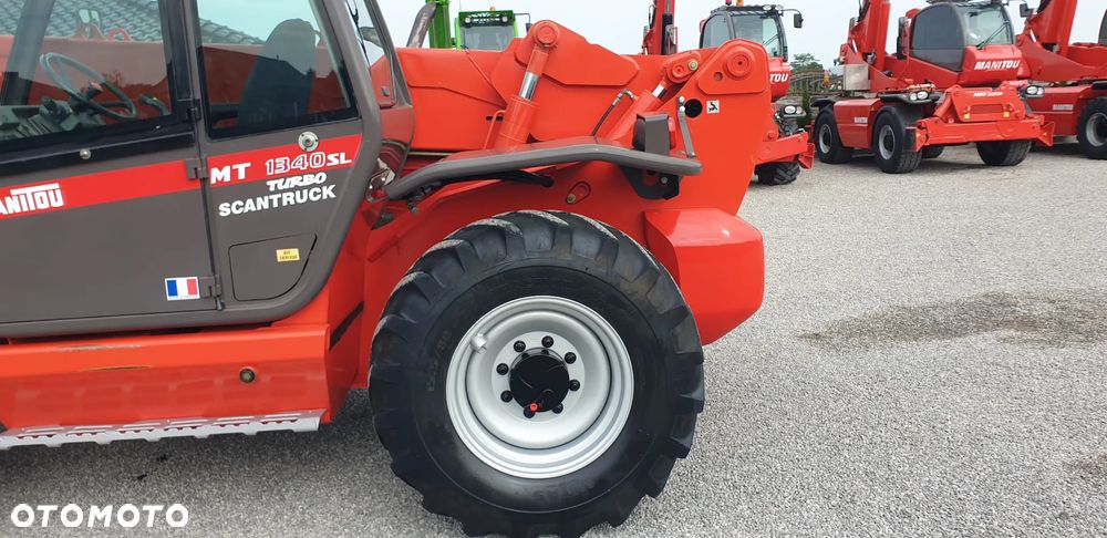 Manitou MT1340sl /KOSZ hydr.rozkładany/pilot/widły/tylko 3196mtg!! - 27