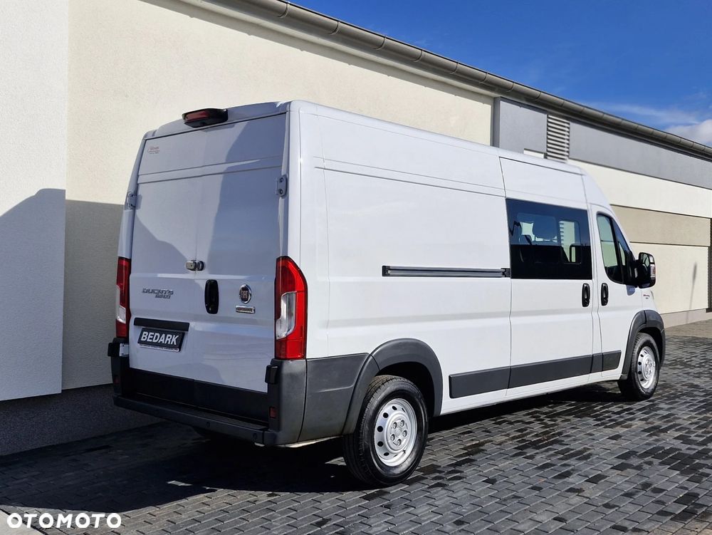 Fiat DUCATO, L3H2 MAXI, DOKA, 7 miejsc, BRYGADÓWKA, nawigacja, tempomat, klima, kamera cofania - 5