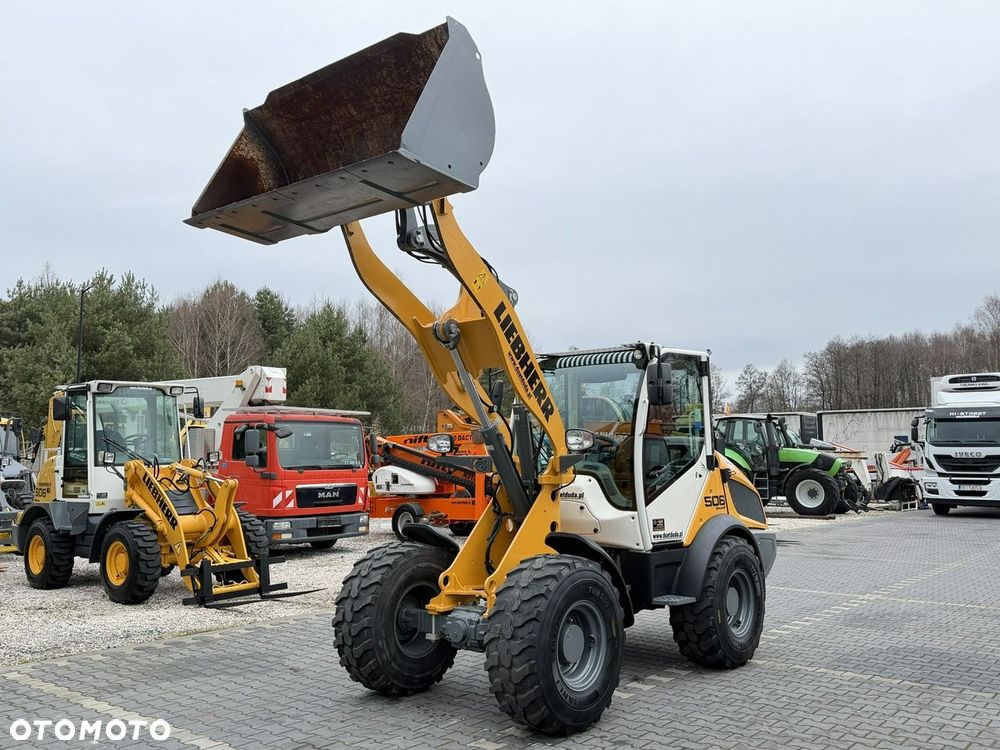 Liebherr L 506 Compact Łyżka + Widły Super Stan Jak Nowa UNIKAT (2sztk.) - 7