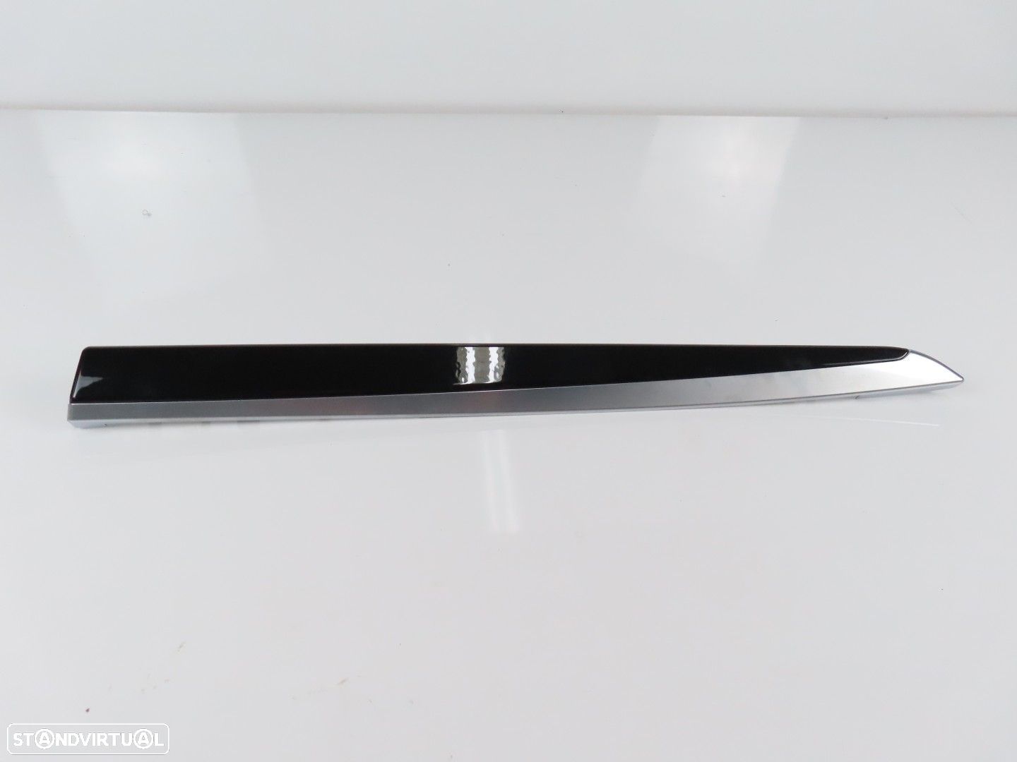 Friso da porta Preto Piano Direito/Trás Seminovo/ Original BMW 5 (F10)/BMW 5 Tou... - 1