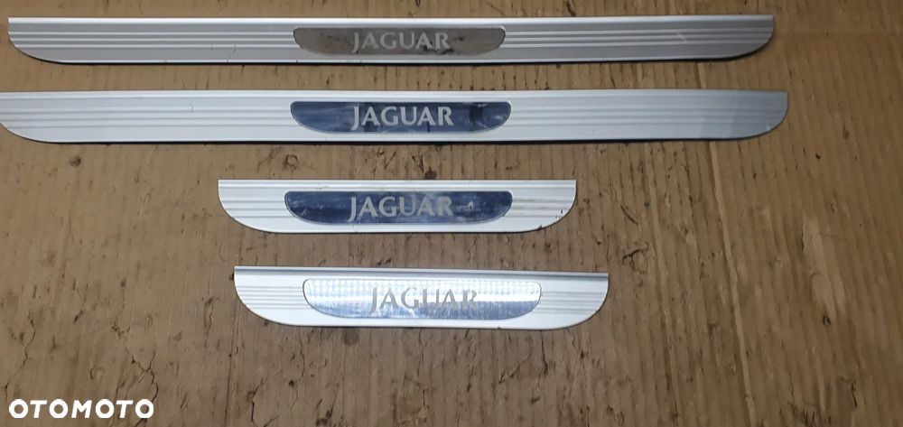 Nakładka listwa osłona progu listwy nakładki komplet Jaguar S-Type - 3