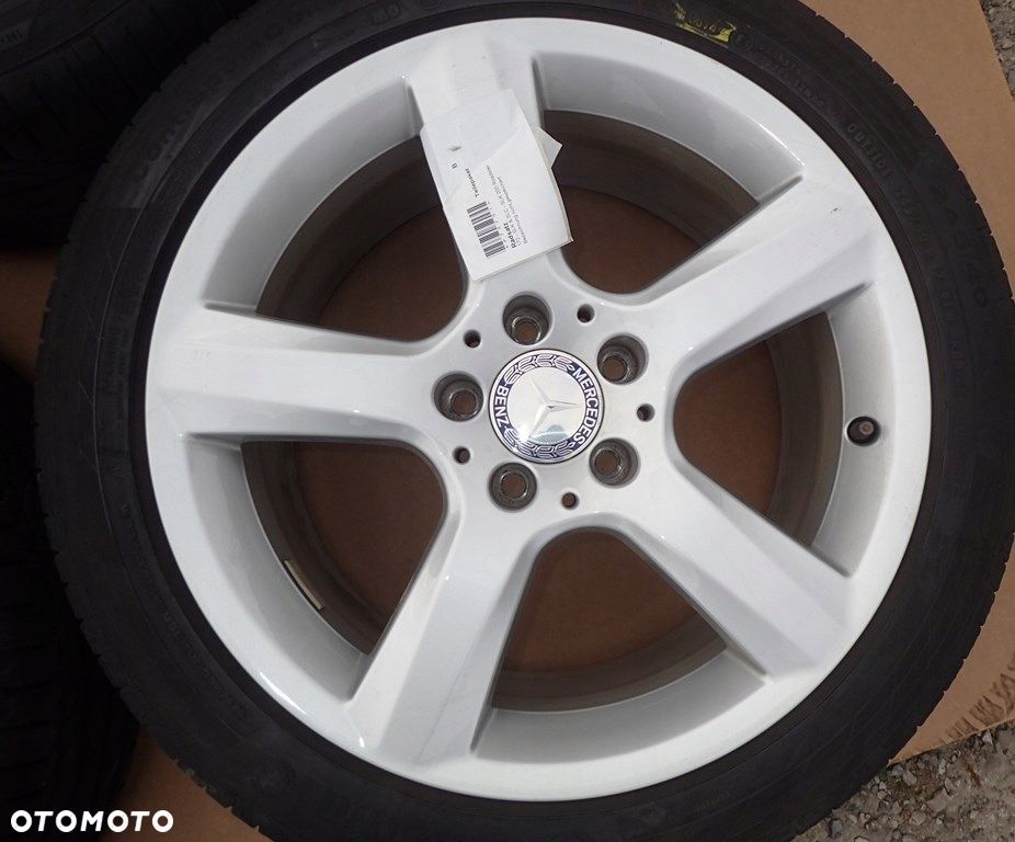 dw mercedes slk 200 r172 alufelgi z oponami - 4