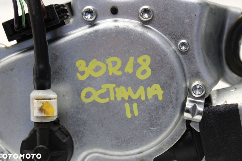 skoda octavia ii lift 08r- silniczek mechanizm wycieraczki tył 1z5955711 - 6