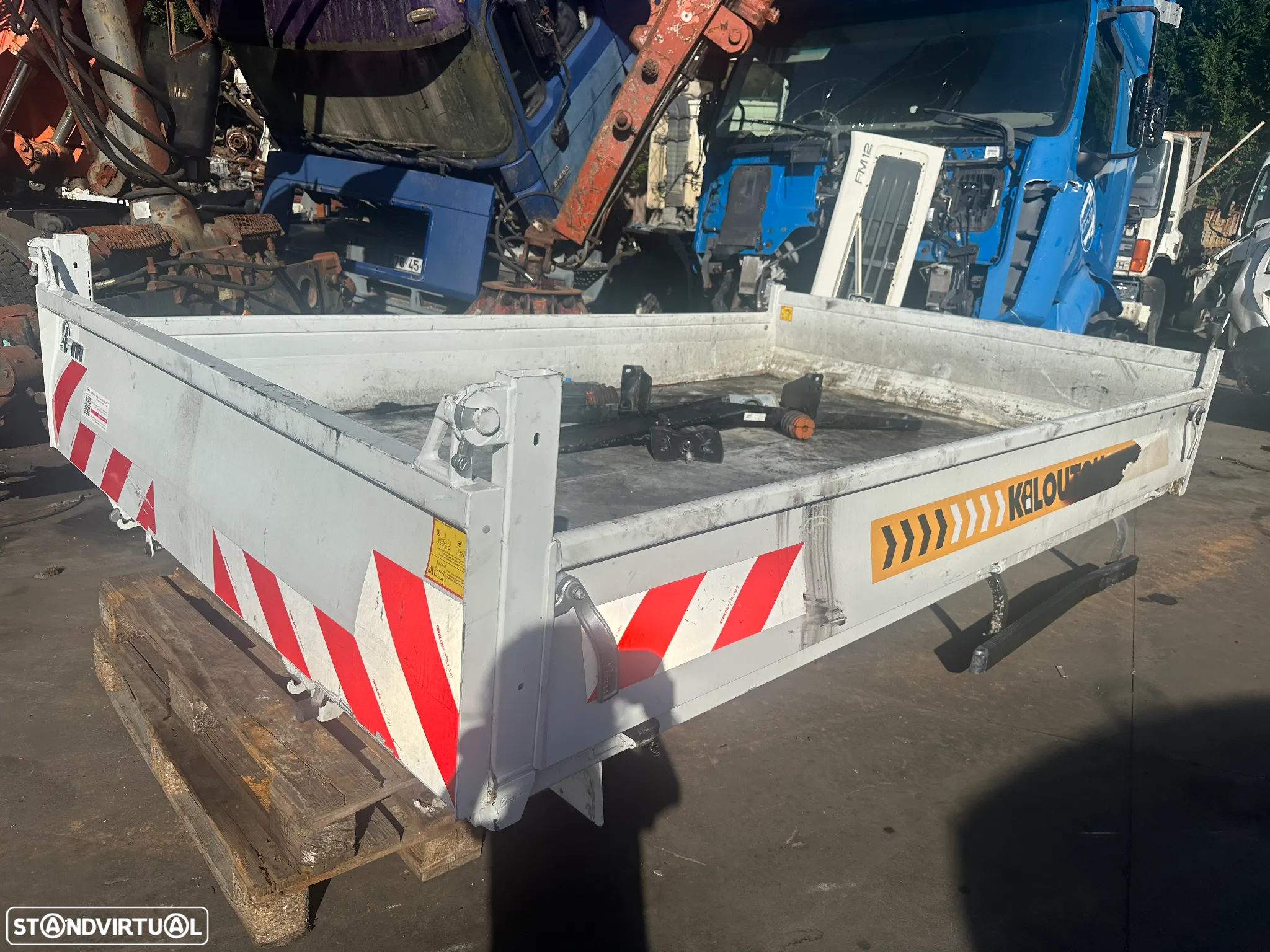 BASCULA ELECTRICA /EIXO DE TRAS RENAULT MASTER III 2023 CHASSIS CABINE - 3