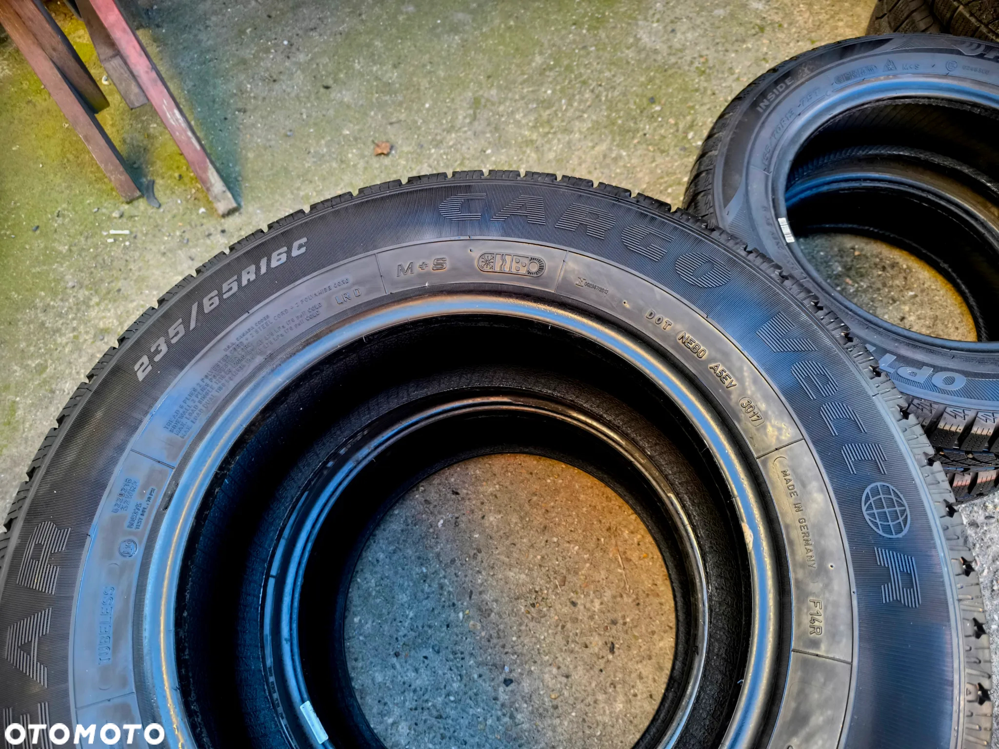 235/65R16C 115/113R 16 C 4x 4szt. Opony całoroczne Goodyear Cargo Vector 6mm Legnica ALU-RAD 235/65 - 12
