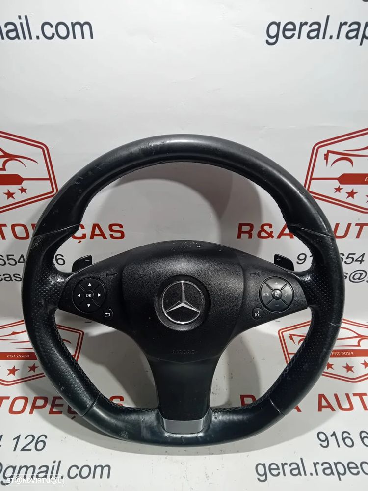 Volante Mercedes CLASS E W207 AMG Com Pastilhas Original - 2