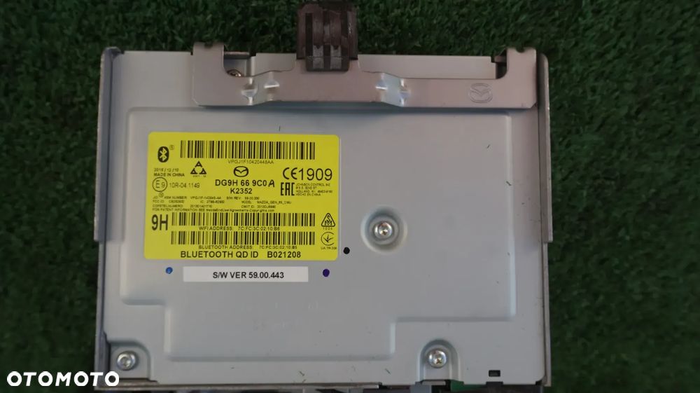 Mazda CX-3 modul nawigacji z bluetoothDG9H669C0 DG9H 66 9C0 - 2