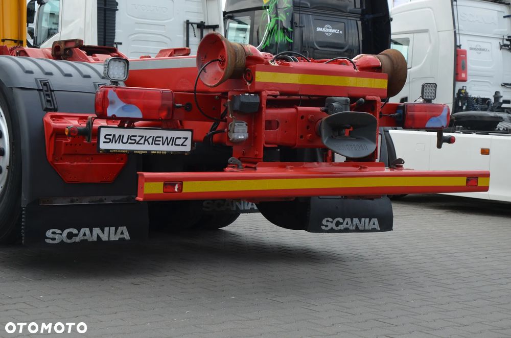 Scania Scania 6x2 HAKOWIEC / MEILLER / OŚ POD. i SKRĘTNA / ACC / Z NIEMIEC / 9380 - 8
