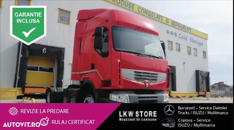 Renault PREMIUM 450 DXI, Manual ZF, 486.000 km ! - 2