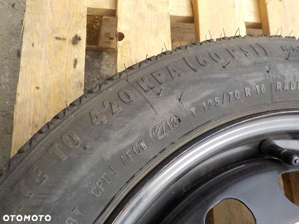 FIAT 500 DOJAZDÓWKA R16 135/70/16 5X98 51921404 - 6