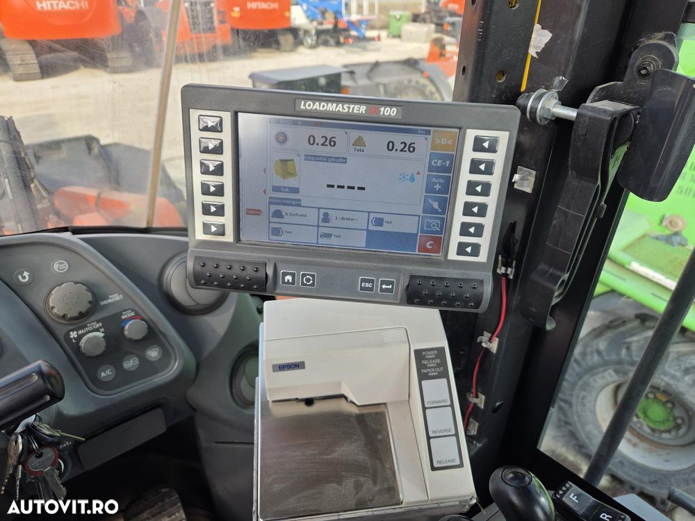 Hitachi Cupa 5mc, 28tone, ANVELOPE NOI, VIRARE prin JOYSTICk, Gresare automata, Inaltiime basculare cupa 4,3m, Lama noua la cupa, produs in JAPONIA, camera luat vederi spate, posibilitate leasing, motor 282 CP, STARE BUNA, PROMOTIE 86.900 EUR+tva - 7