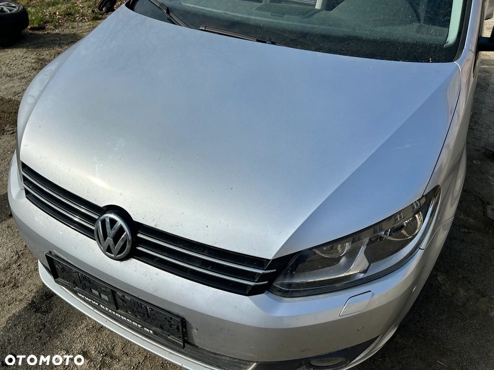 VW TOURAN II 10-15r ZDERZAK MASKA PAS PRZÓD BŁOTNIK 6xPDC LAMPA LA7W TDI - 2
