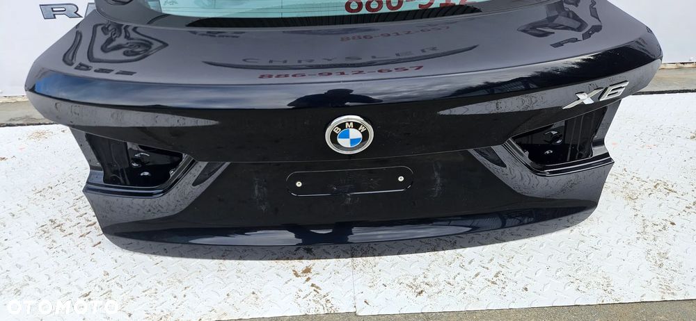 BMW X6 F16 Klapa Bagażnika Z Szybą AS3 Kolor 416 Stan BDB - 6
