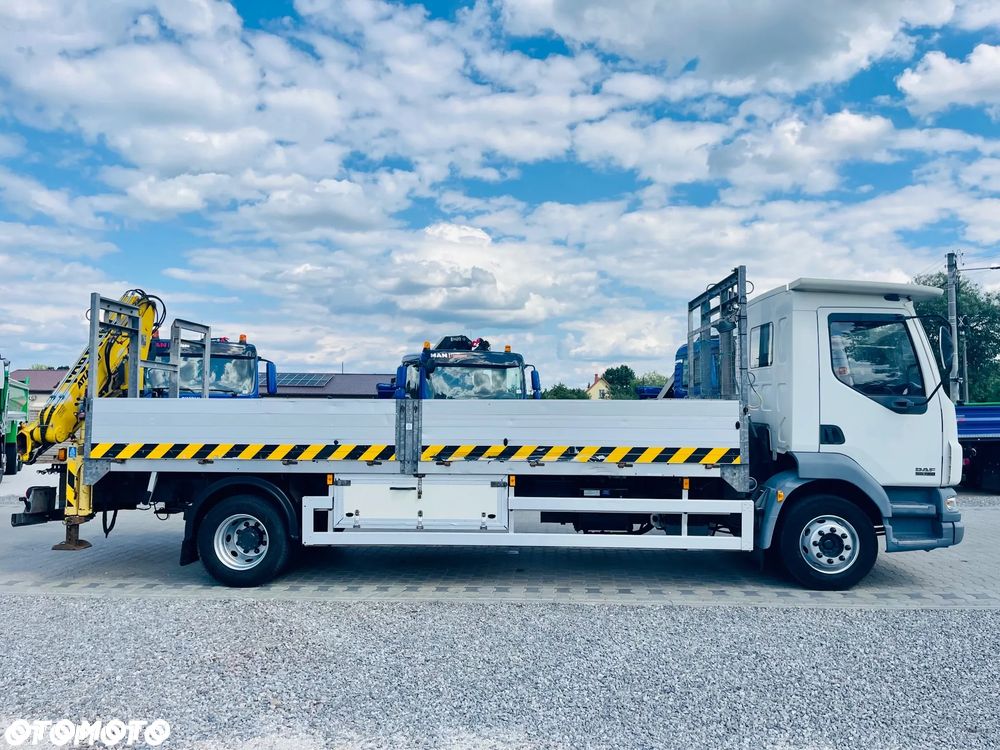 DAF DAF DAF LF CF 55.180 / 13 ton DMC / 104 tys km !!! / HDS żuraw dzwig kran Krane - 5