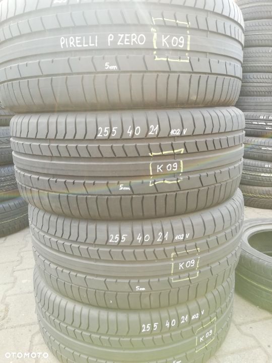 Opony 255 40 21 102V Pirelli P Zero Nr K09
