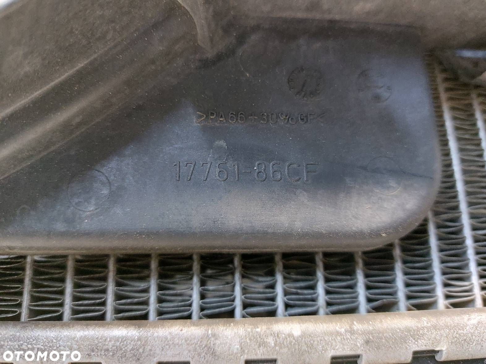 CHŁODNICA WODY + WENTYLATOR SUZUKI VITARA I 2.0 HDI 17700-86CC1 17761-86CF - 4