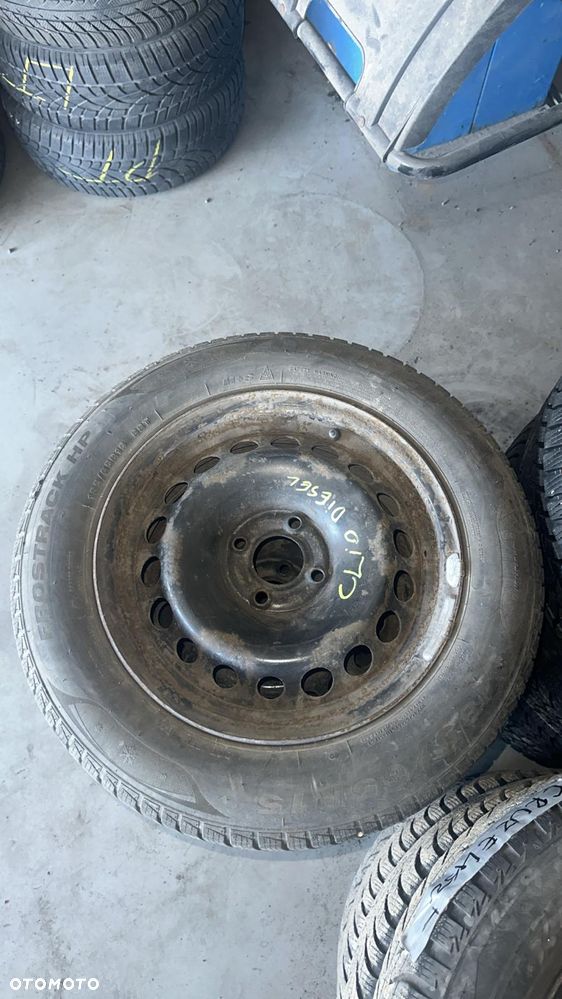 4szt Koła 15" 4x100 ET40 Renault Megane Clio Dacia 185/65R15 2022 Zima M+S 10KZ - 3