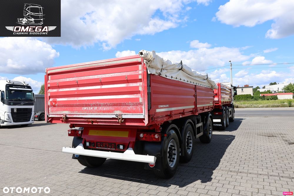 Scania P 450 XT / 6X4 /  WYWROTKA + PRZYCZEPA / ZESTAW / - 15