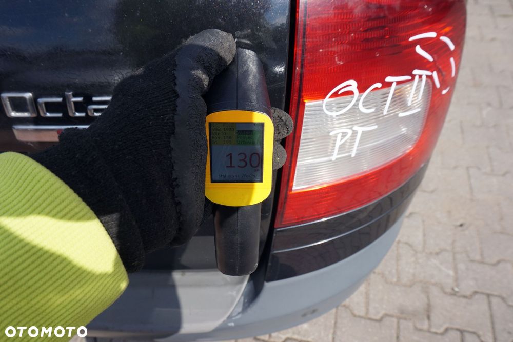 KLAPA BAGAŻNIKA TYLNA OCTAVIA II 1Z5 LIFT KOMBI 9910  CZARNY SKODA 2008-2013 - 6