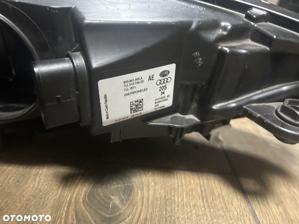 AUDI A3 8V0 PRZED LIFT REFLEKTOR XENON NIESKRĘTNY LEWY ORG - 3