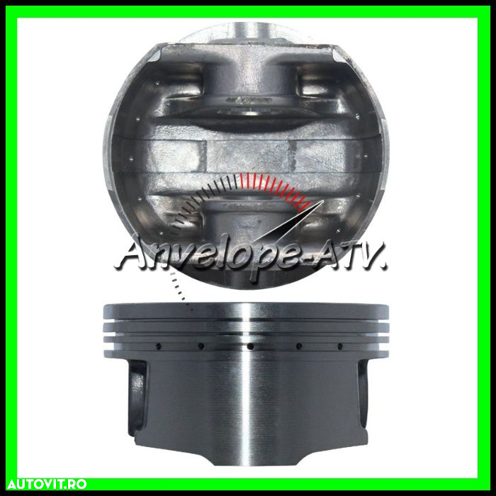 Cilindru CFMOTO 500 X5 600 : Piston CF MOTO + Segmenti + GARNITURI - 8