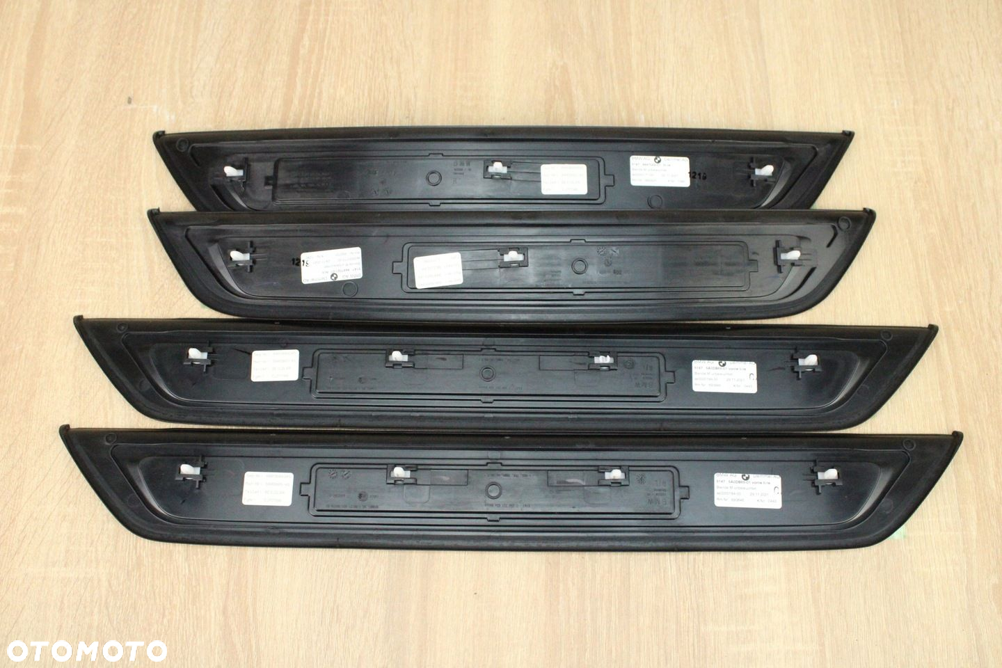 ORYGINALNE NAKŁADKI LISTWY PROGOWE M-PAKIET BMW G30 5A0DB65 9447021 9447022 - 6
