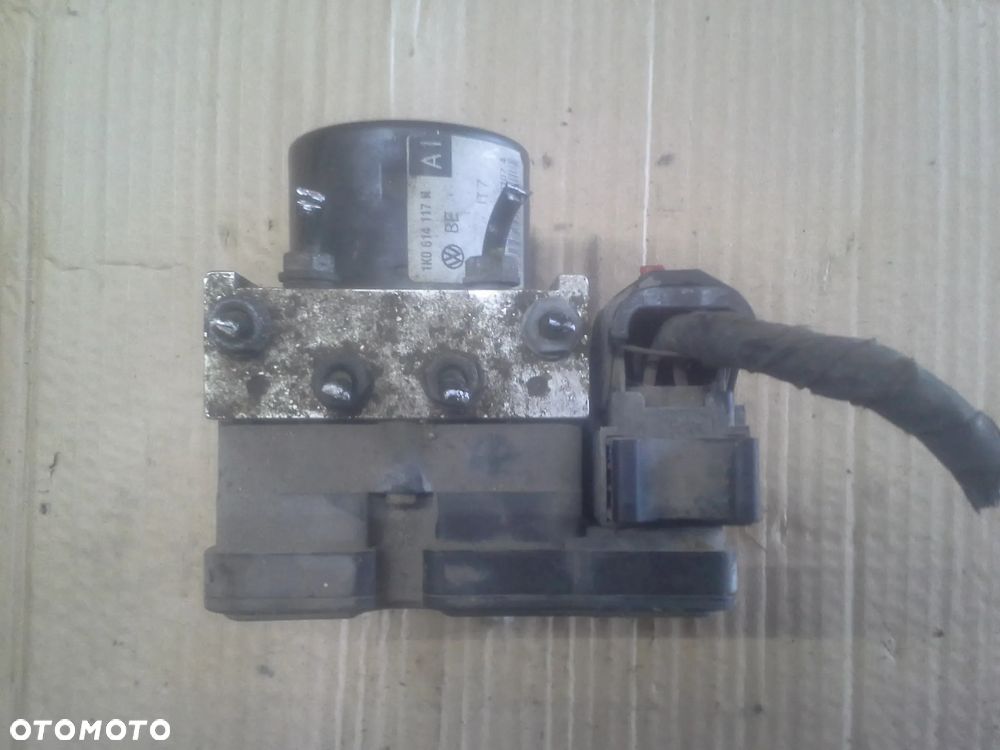 Skoda Octavia II pompa sterownik abs 1K0614117H  1K0907379P plus wtyczka z wiązką - 9