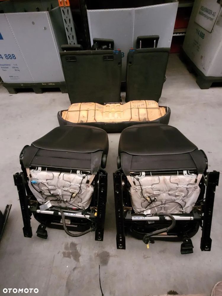 AUDI A4 B7 / FOTEL / KANAPA / KOMPLET MATERIAŁOWE SZARE (dostępny 1 komplet foteli) - 5