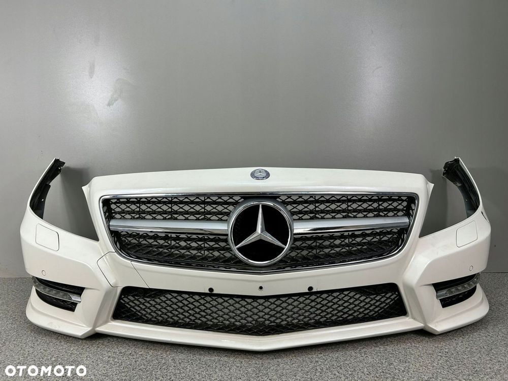 MERCEDES CLS W218 AMG ZDERZAK PRZÓD PRZEDNI KOMPLETNY INSTALACJA PDC - 2