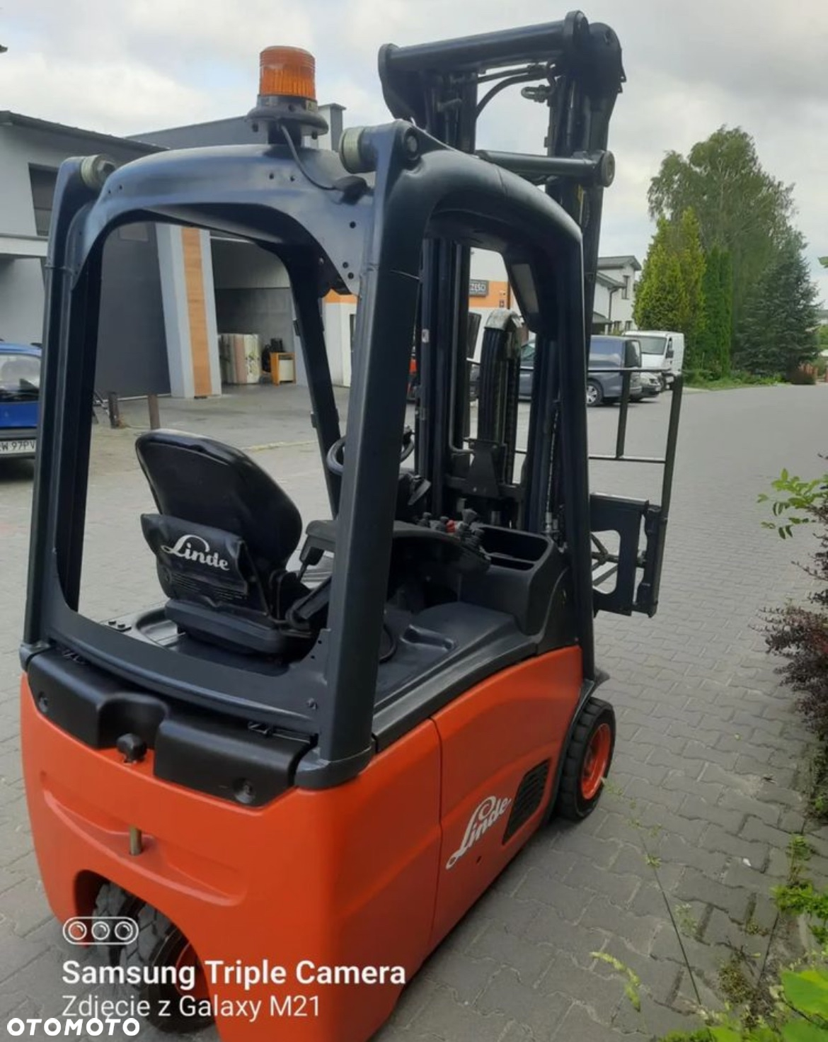 Linde E16, E15, 2006 r., przesuw, Triplex - 8