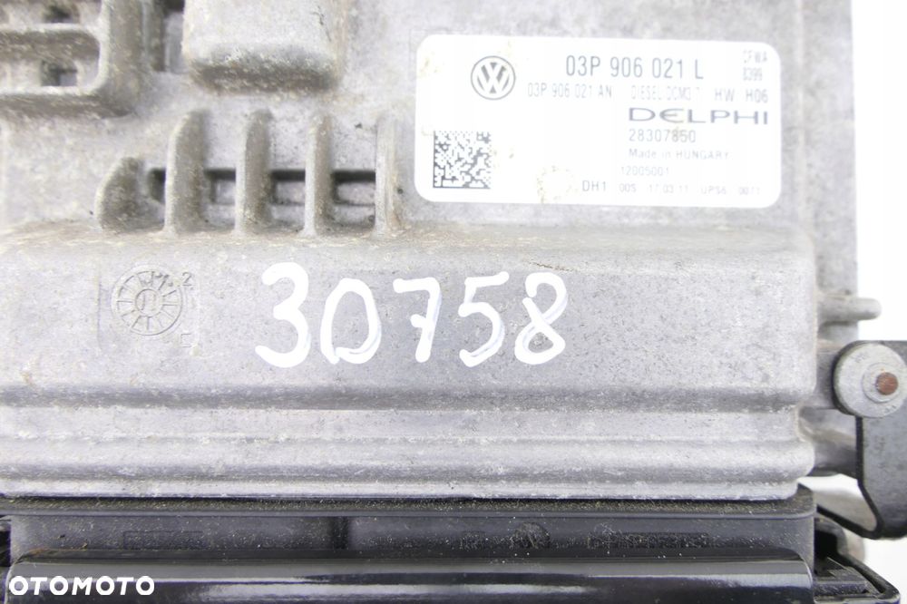 Sterownik Komputer Silnika SKODA FABIA II 1.2 TDI 03P906021L - 4