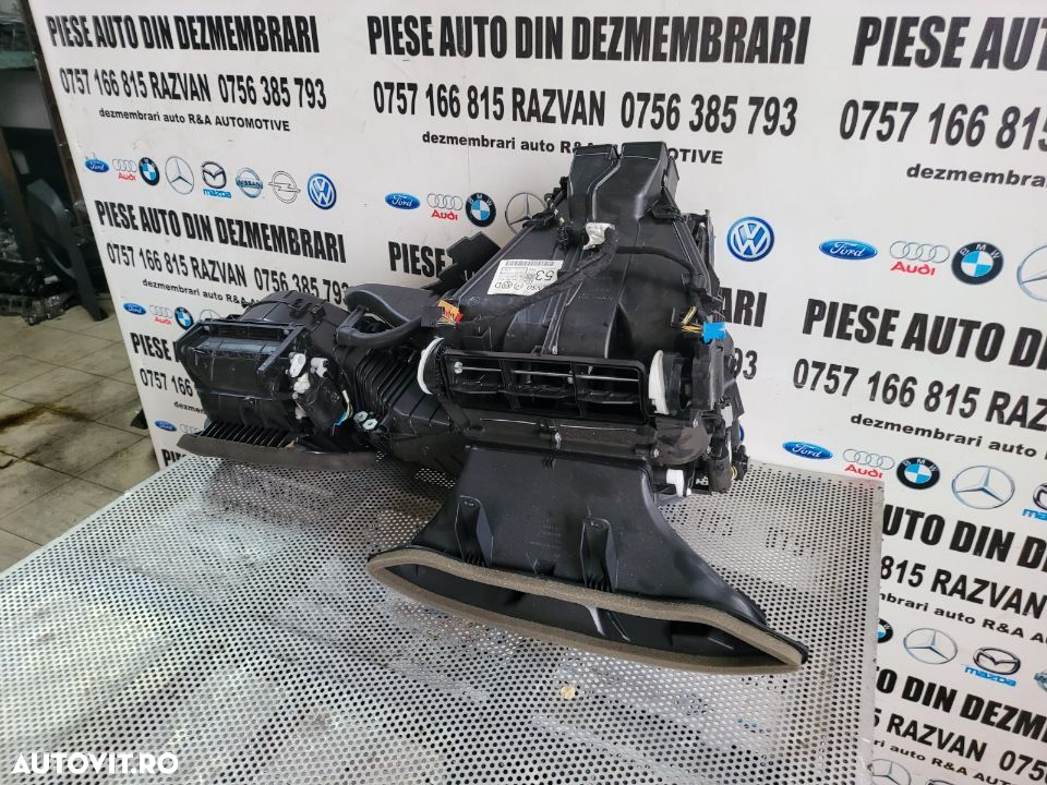 Carcasa Aeroterma Tulumba Bord Vw Golf 6 VI Plus An 2008-2013 Volan Stanga Cod 5MCE - 4