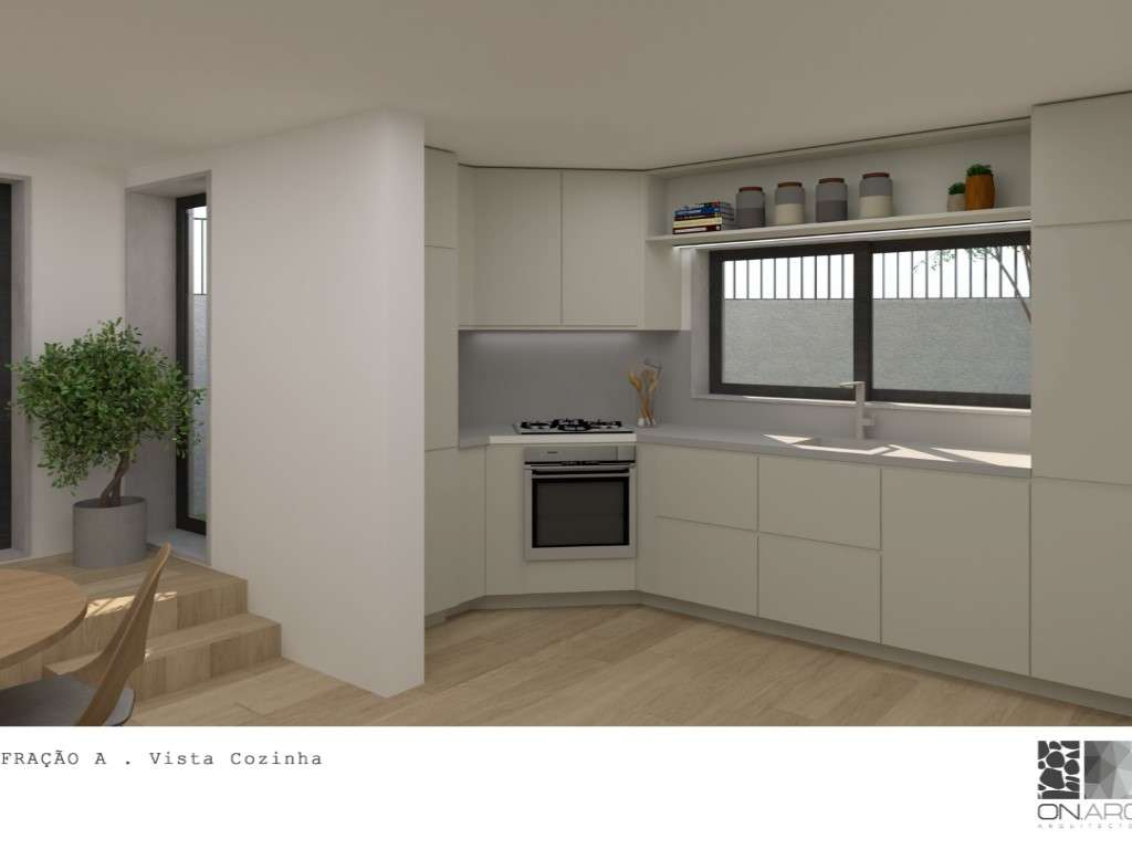 R/C de prédio em construção localizado no centro da vila da Parede - Grande imagem: 5/5