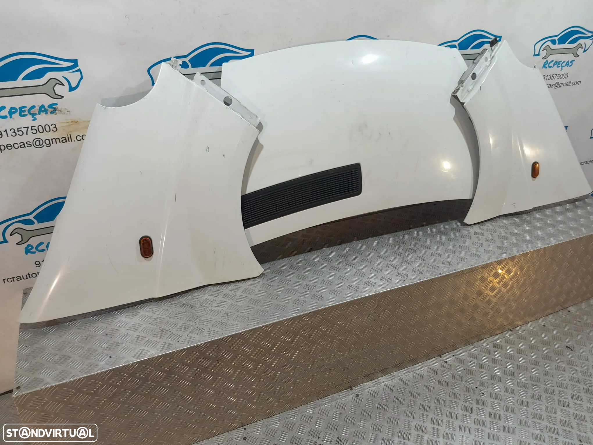 FRENTE COMPLETA OPEL VIVARO A X83 CAPOT PARACHOQUES GUARDA-LAMAS OTICAS RADIADOR VENTILADOR FRENTE FIBRA REFORÇO - 16