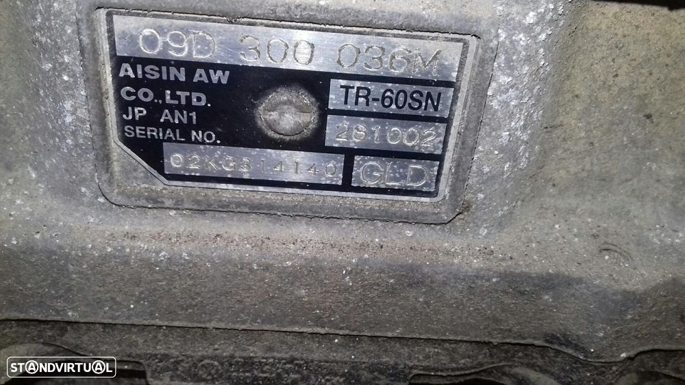 CAIXA DE VELOCIDADES VOLKSWAGEN TOUAREG 7LA REF. GLD - 1