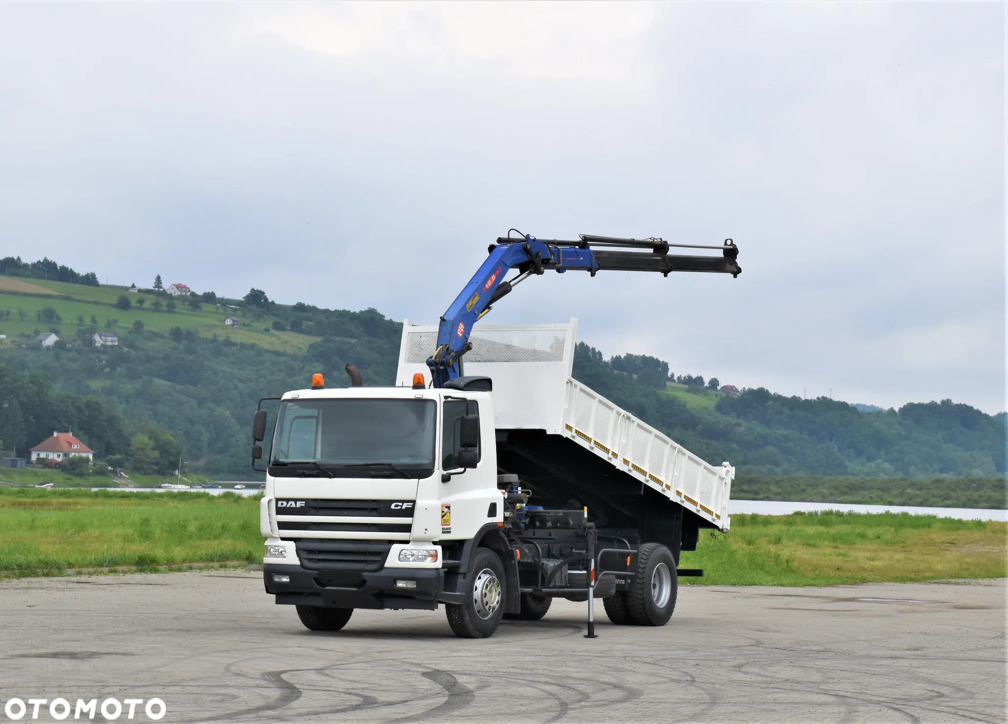 DAF CF 75.310* Wywrotka 5,10m + PM 12.5 S*STAN BDB - 2