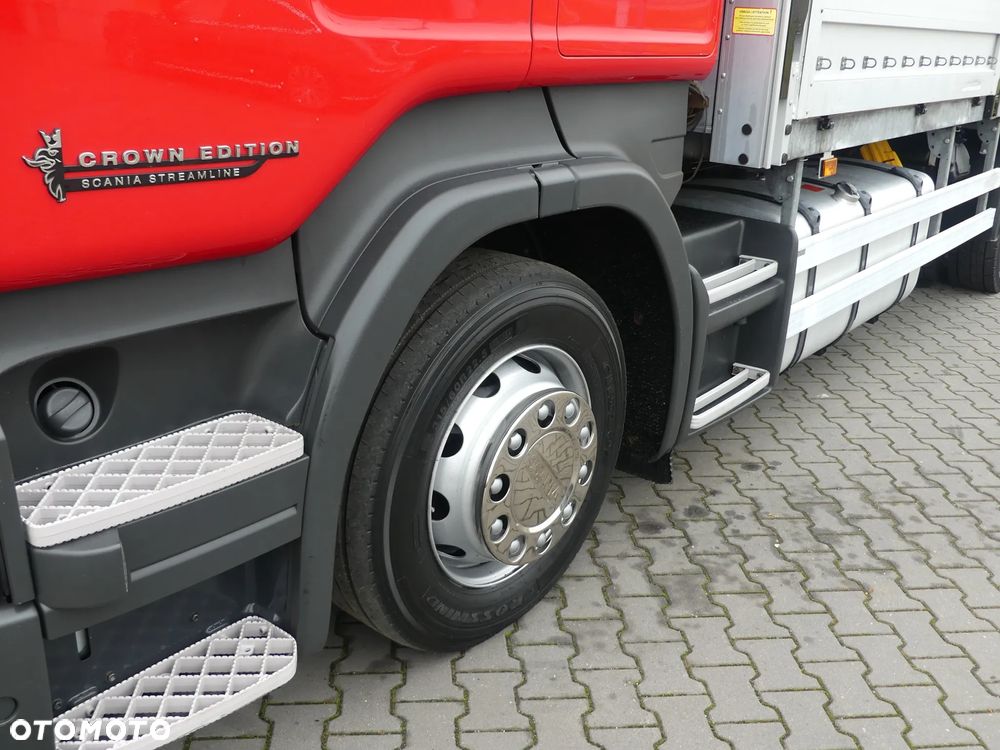 Scania R410 6x2 / BURTO FIRANKA 7.70 + WINDA / ZSUWANY DACH / EURO 6 / - 13