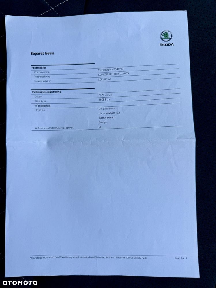 Skoda Superb 2.0 TDI 4x4 DSG Sportline - 34