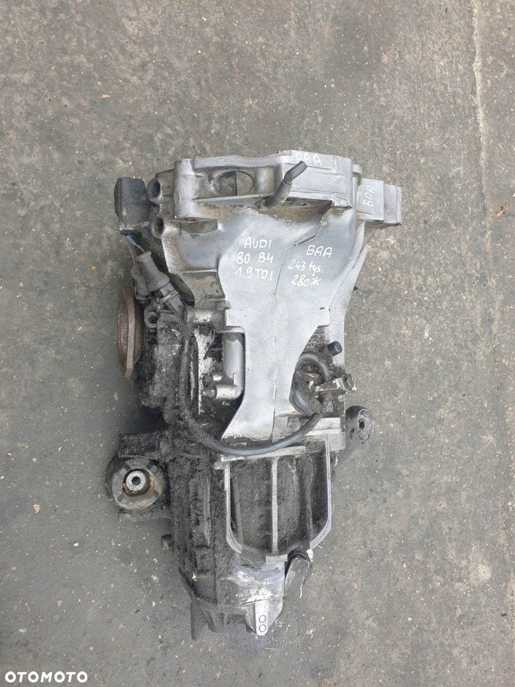 SKRZYNIA BIEGÓW MANUALNA AUDI 80 B4 1.9 TDI BAA - 3