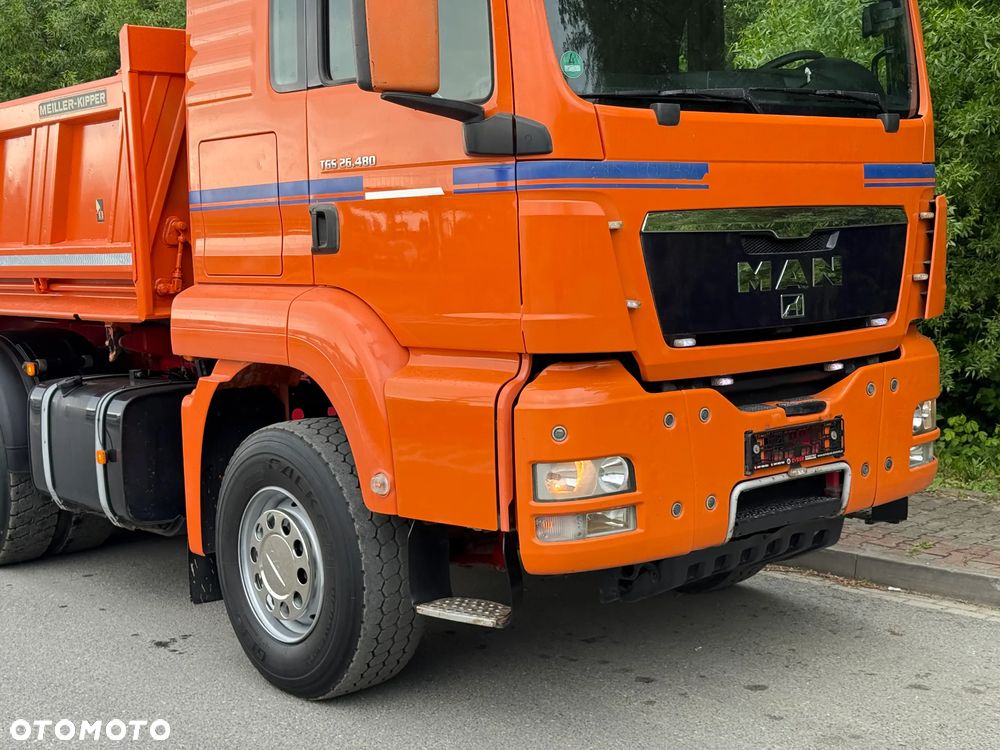 MAN * Kiper * Wywrotka * 26-480 *  MAN TGS 6x4 Bordmatic * Zastaw Tandem Niskopodwozie * Stan Perfekcyjny * - 4