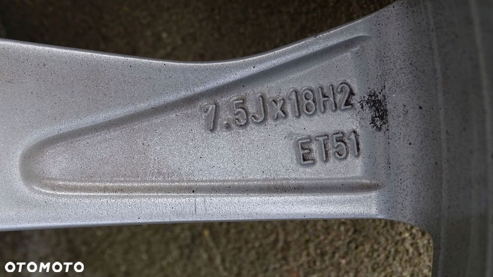 seat leon iii fr 5f0601025aa - felga 7,5jx18h2 et51 - 6