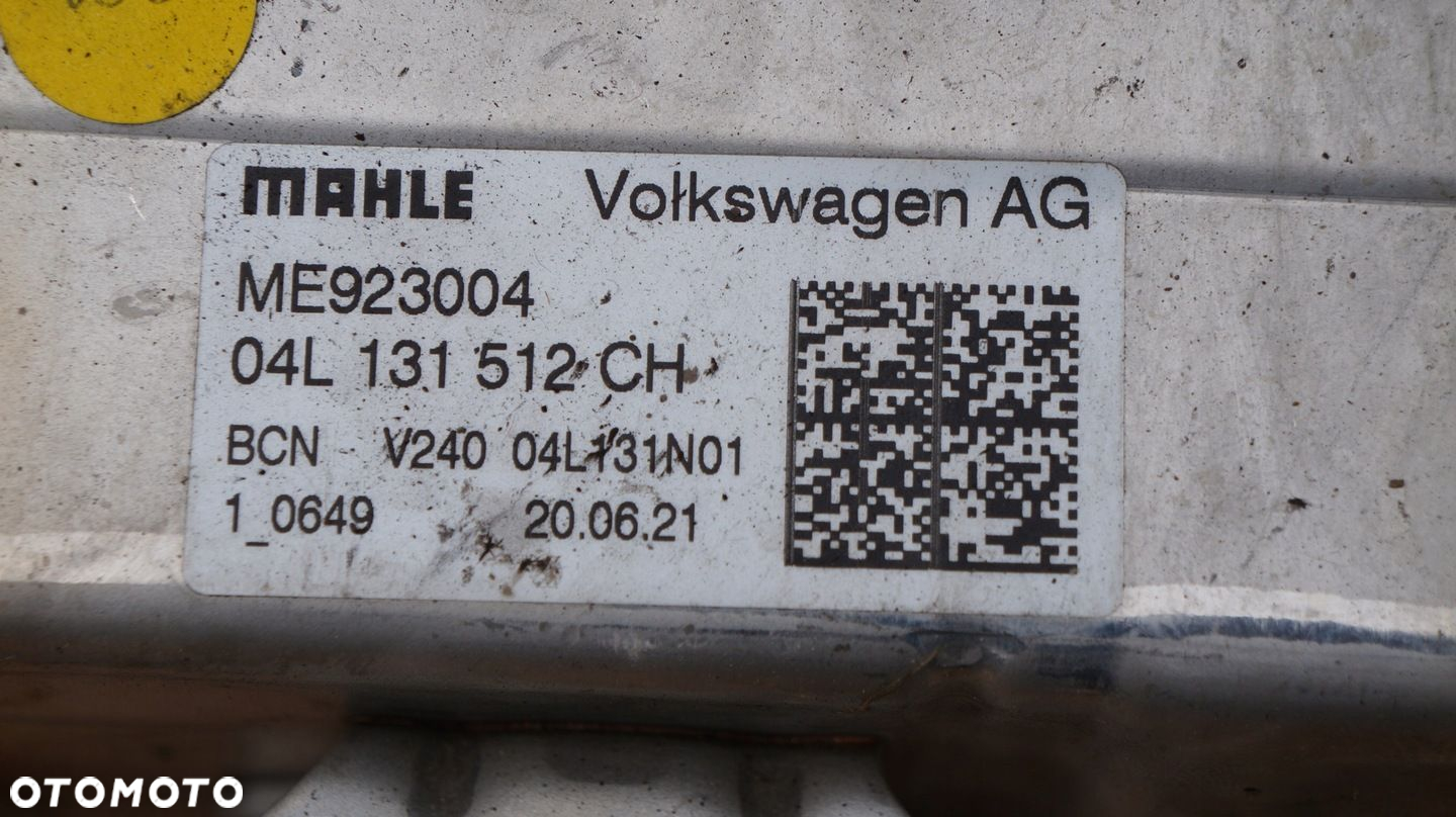VW CRAFTER MAN TGE II ZAWÓR EGR CHŁODNICZKA SPALIN 04L131512CH - 2