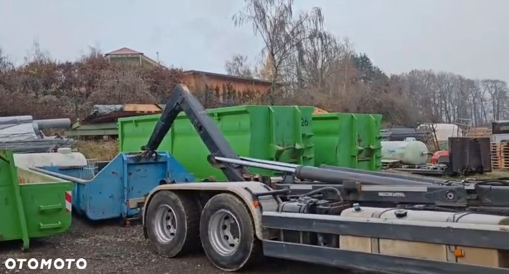 MAN TGS 26.440 6x4 – Meiller z systemem HDS (roll-off) + Kontener + Przyczepa – Euro 5 - 12