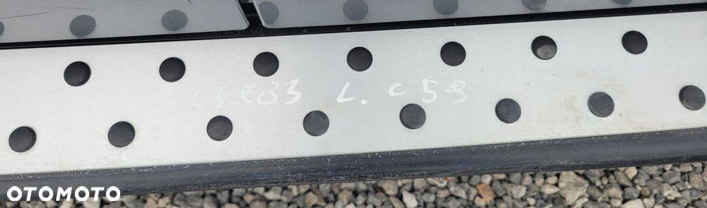 LISTWA PROGOWA STOPIEŃ LEWY BMW X3 E83 - 5