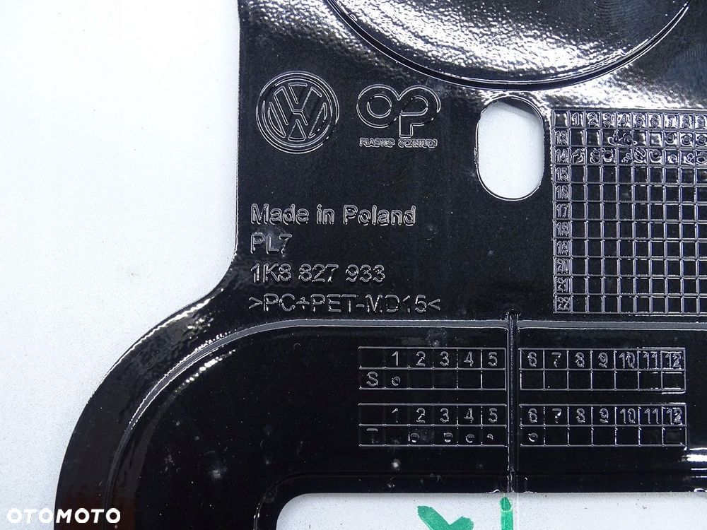 SPOILER LOTKA KLAPY TYŁ VW SCIROCCO III 1K8 LIFT R R-LINE 1K8827933M LC9A - 9