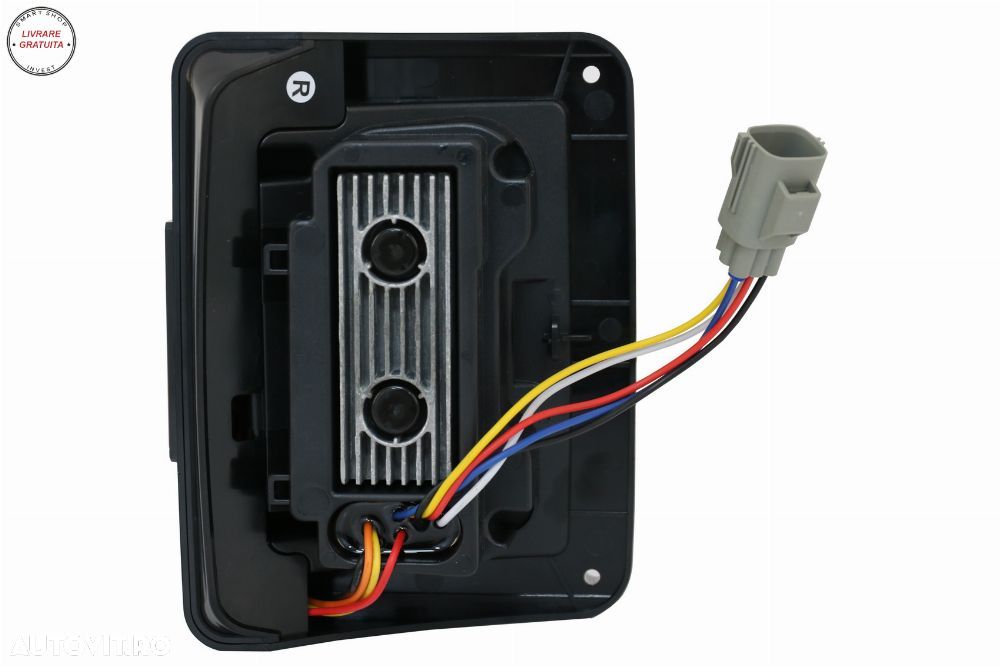 Stopuri Full LED JEEP Wrangler JK (2007-2017) Fumuriu- livrare gratuita - 5
