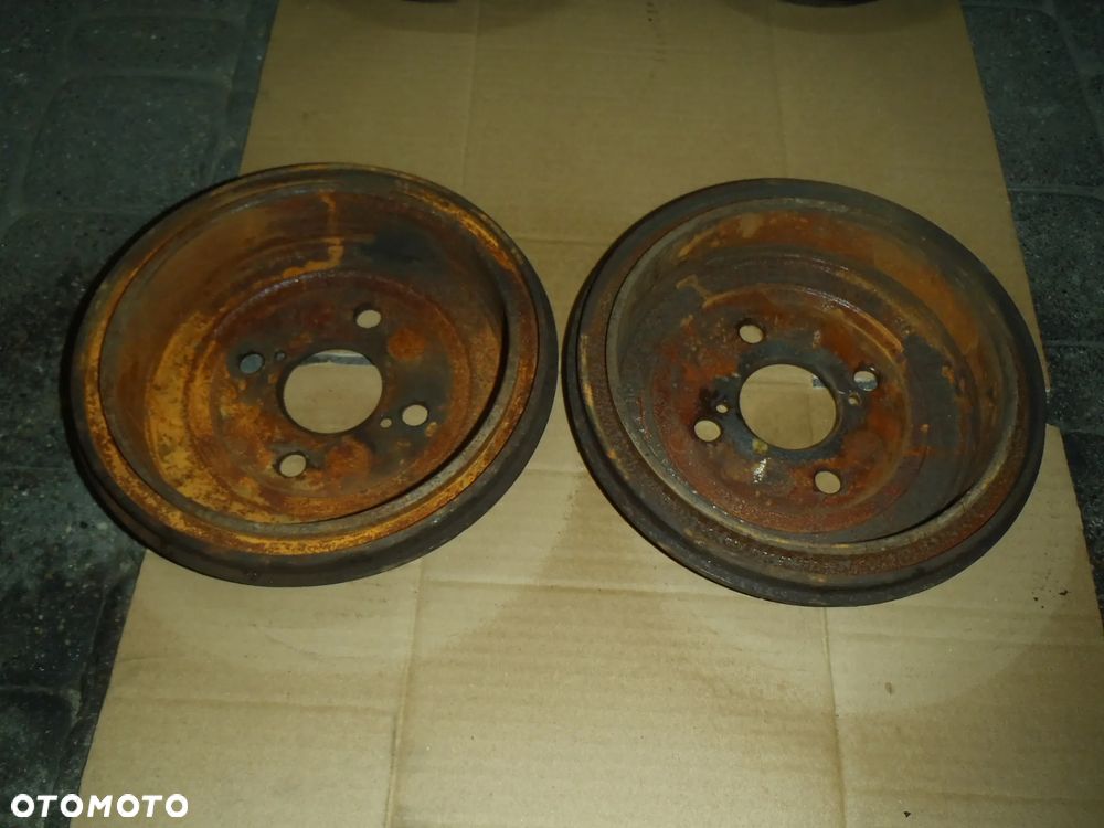 bęben szczęki cylinderek rozpierak hamulec tylny osłona tarcza kotwiczna kostka abs z zawieszenie tył toyota yaris II III 2 3 jak nowe - 10