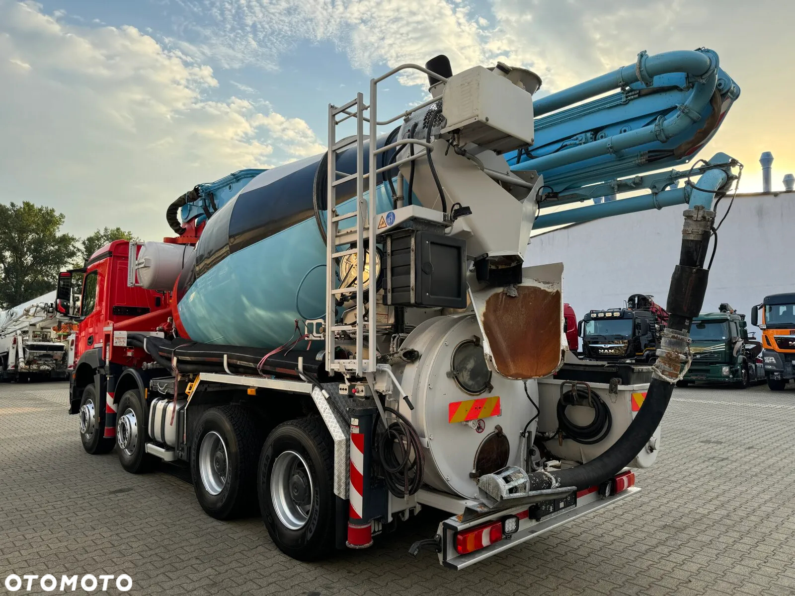 Mercedes-Benz Arocs 3243 8x4 EURO6 POMPOGRUSZKA PUTZMEISTER TMM 24-3 - 7