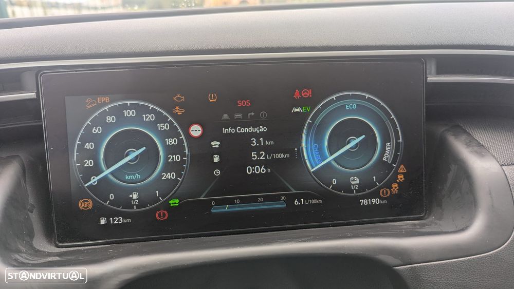 Hyundai Tucson 1.6 T-GDI HEV Vanguard+Hyundai Smart Sense+ - 16