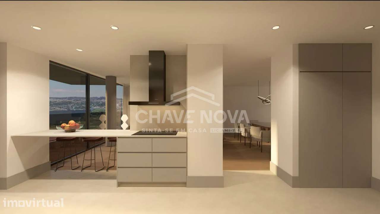 LURION Residences | T2 com 47m2 de terraço vista rio - GAIA - Grande imagem: 3/6